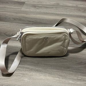 lululemon athletica Cream Crossbody Bag